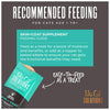Tiki Cat Solutions Supplement Skin & Coat Support Sachets for Cats Recommended Feeding