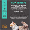 Tiki Cat Solutions Mousse Skin & Coat Support Cat Food Topper How it Helps