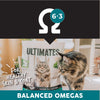 Ultimates Sensitive Salmon Indoor Dry Cat Food Omegas