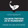 Ultimates Sensitive Salmon Indoor Dry Cat Food Protein