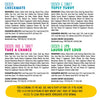 Weruva B.F.F. Play Pate! Grain Free Pate Canned Cat Food Hip Hip Hooray Variety  Ingredients