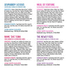 Weruva Slide N' Serve Grain Free Pate Wet Cat Food Pouches Showcase Chowdown Variety Pack Ingredients cont.