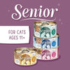 Weruva Senior Grain Free Wet Cat Food for Senior Cats 11+ Senior Cans