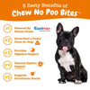 Zesty Paws Chew No Poo Bites for Dogs Benefits