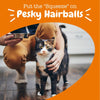 Zesty Paws Hairball Cat Mousse Gut Health Supplement Pesky Hairballs