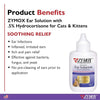 Zymox Enzymatic Ear Solution with Hydrocortisone for Cats & Kittens Benefits