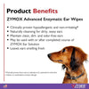 Zymox Advanced Enzymatic Ear Wipes for Dogs & Cats Benefits