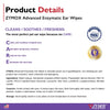 Zymox Advanced Enzymatic Ear Wipes for Dogs & Cats Details