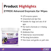 Zymox Advanced Enzymatic Ear Wipes for Dogs & Cats Highlights
