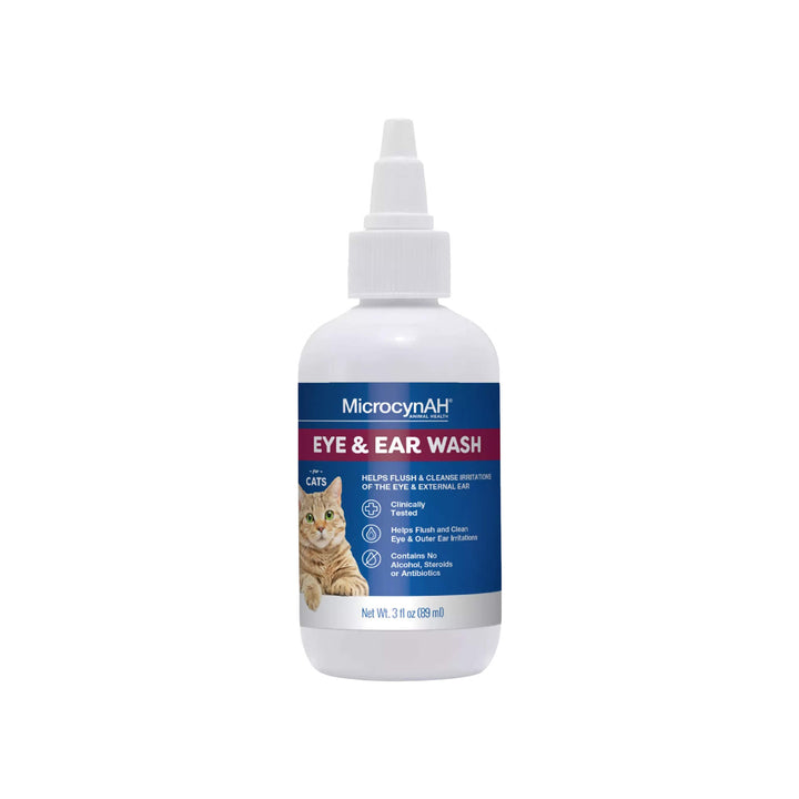 MicrocynAH Ear & Eye Wash for Cats