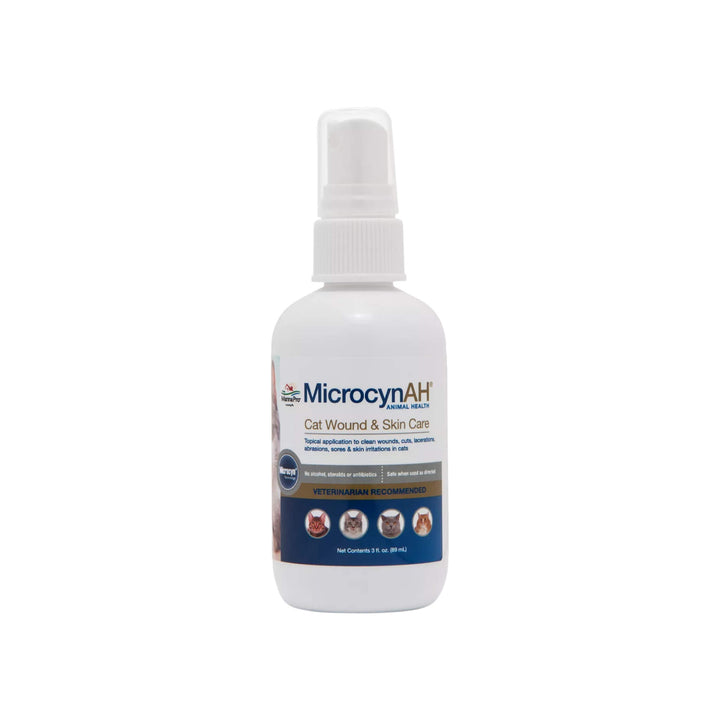 MicrocynAH Wound & Skin Care Spray for Cats