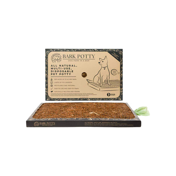 Bark Potty All Natural Pee Pad Top and Side