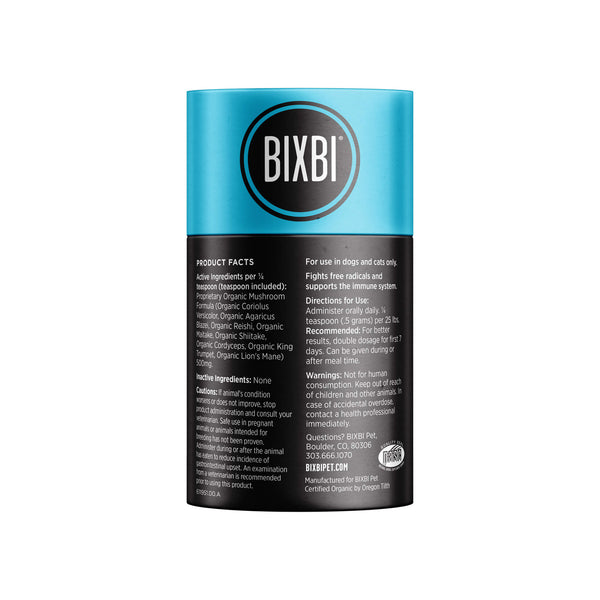 BIXBI Immunity Supplement Container Back