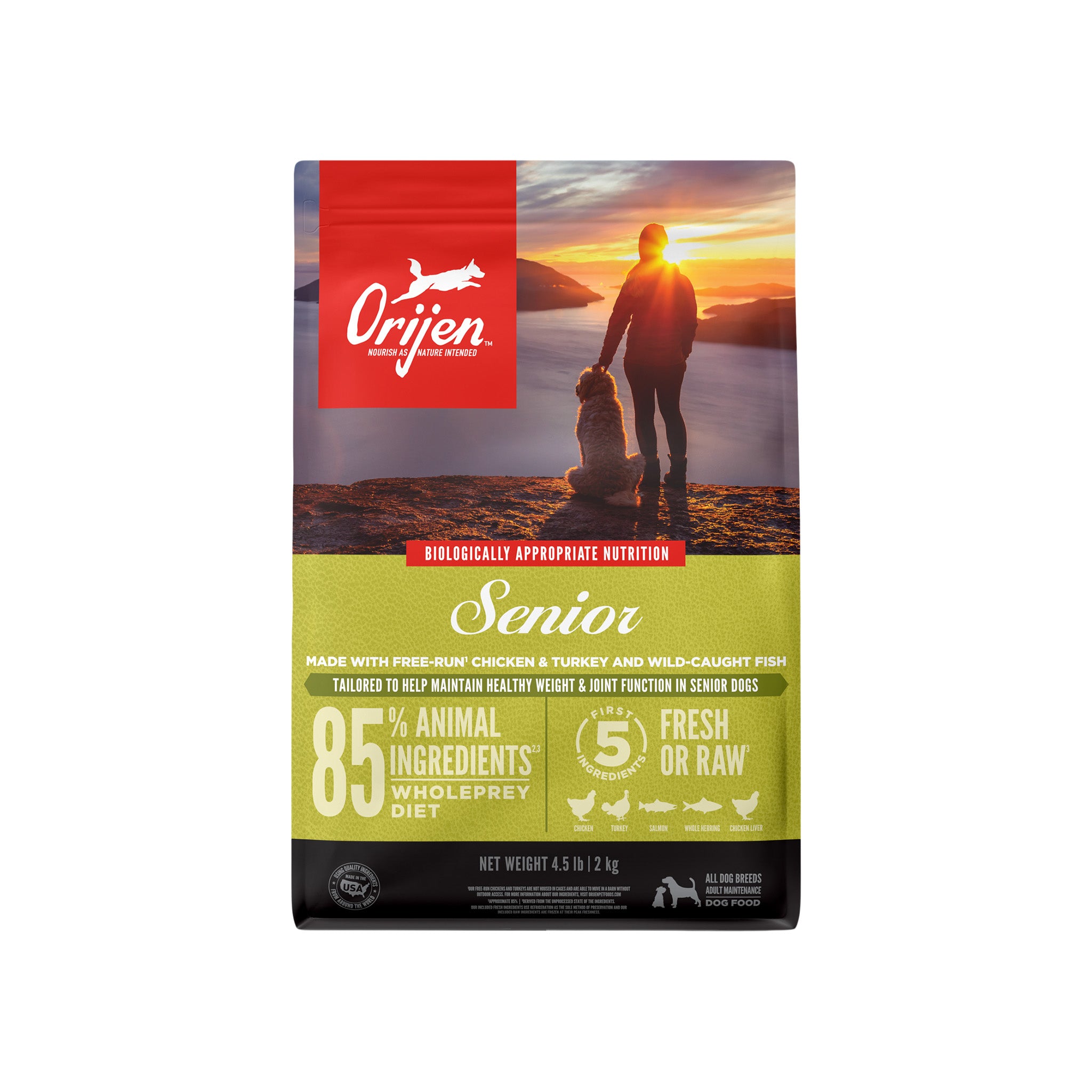 Orijen Grain-Free Senior Dry Dog Food Only Natural Pet