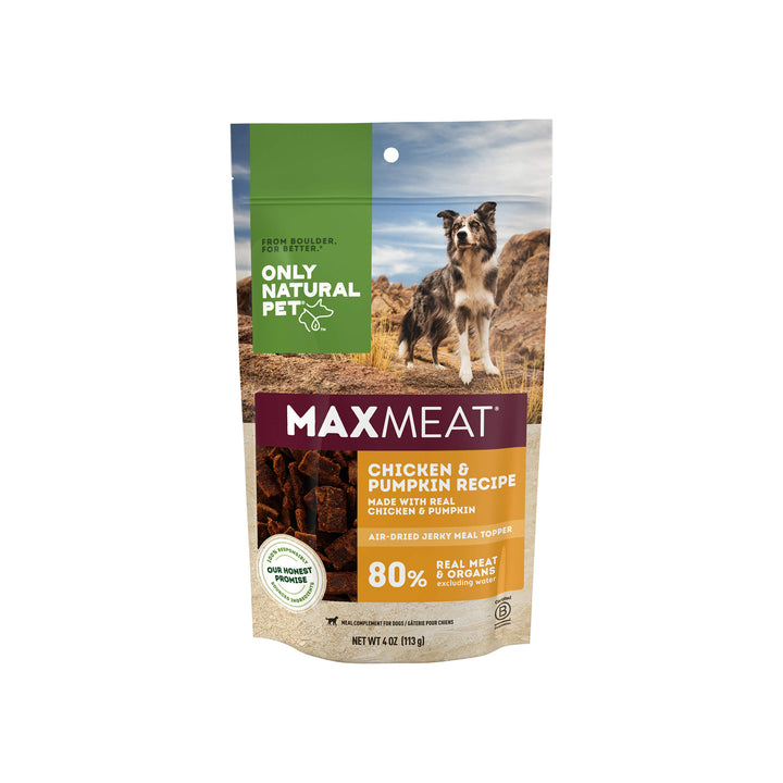 Only Natural Pet MaxMeat Air Dried Chicken Dog Treat & Food Topper
