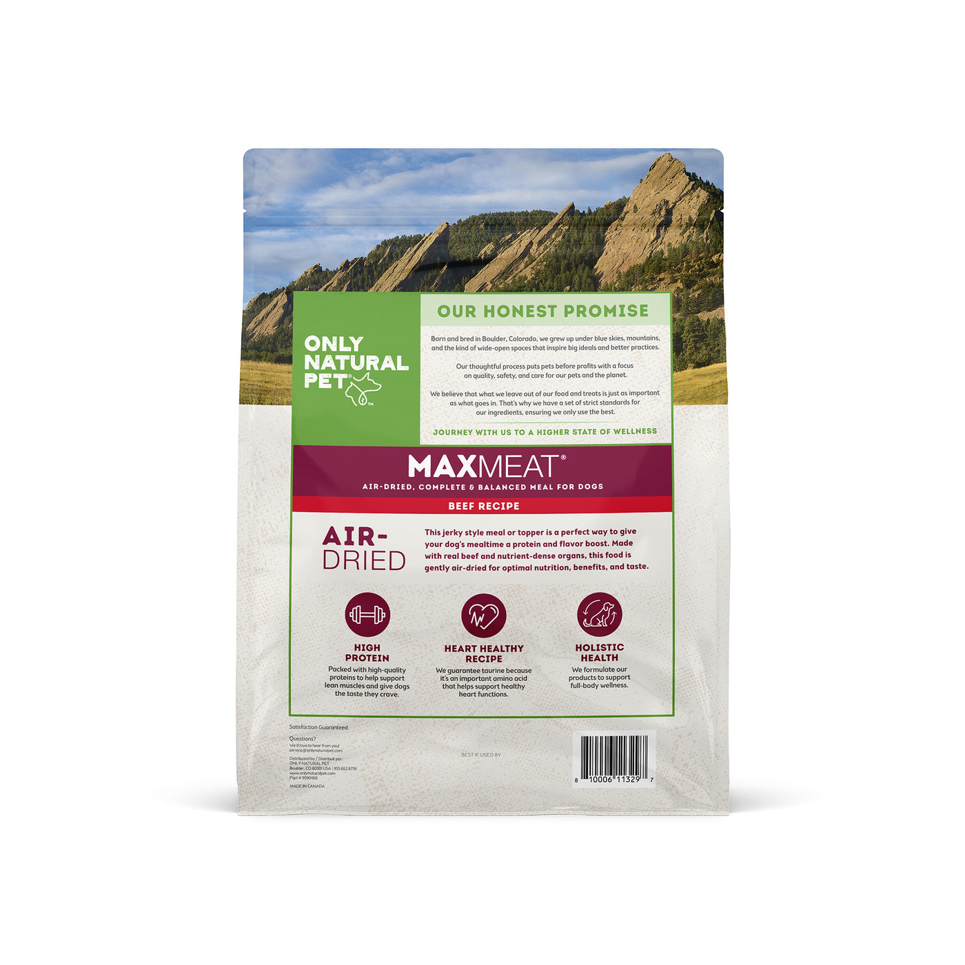 Only natural max meat dog food Clearance