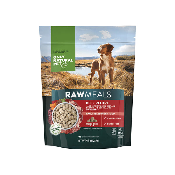 Only Natural Pet RawMeals Freeze Dried Dog Food