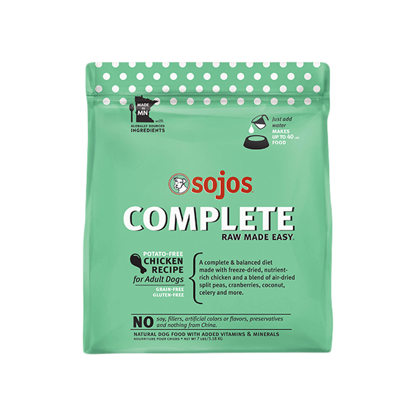 thumbnail image 2 of Sojos 100% Raw Freeze-Dried Meat Treats For Dogs – 3 Flavor Variety Bundle 2 of 6