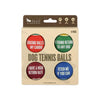P.L.A.Y. Tennis Ball Dog Toys 4 pack