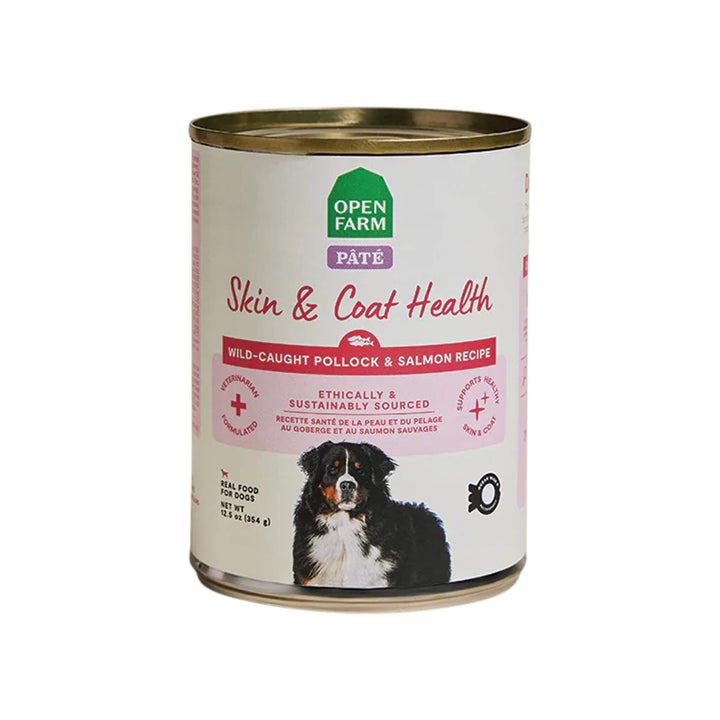 Open Farm Skin & Coat Pollock & Salmon Pate for Dogs