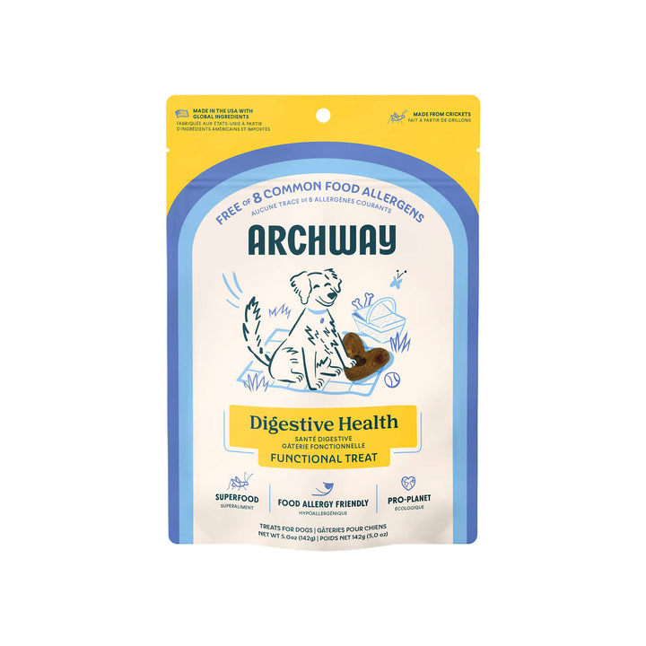 Archway Digestive Health Functional Dog Treats Front of Bag