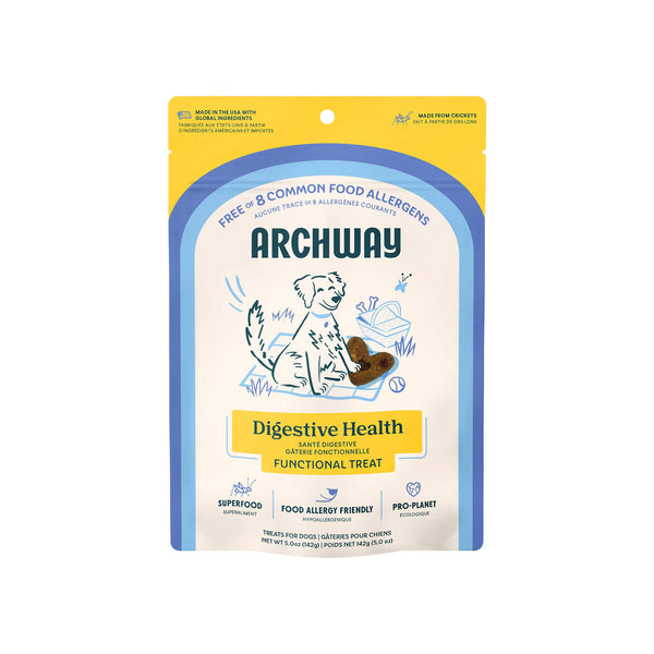 Archway Digestive Health Functional Dog Treats Front of Bag