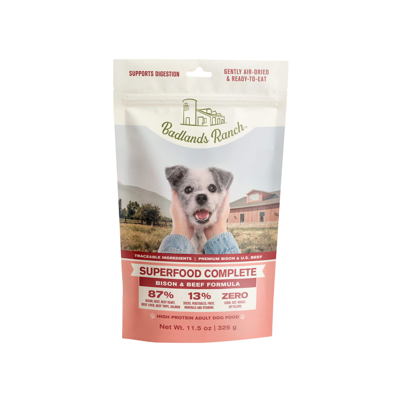 Badlands Ranch Superfood Complete Air Dried Dog Food