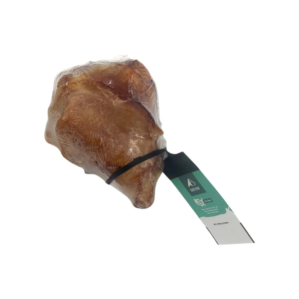 BarkNBig Beef Knee Cap Dog Chew Single Wrapped with Tag