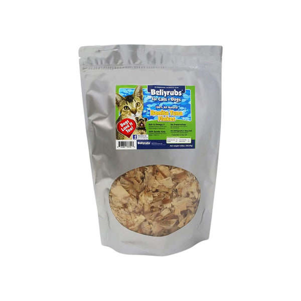 Bellyrubs Bonita Tuna Flakes Cat Treats Front of Bag