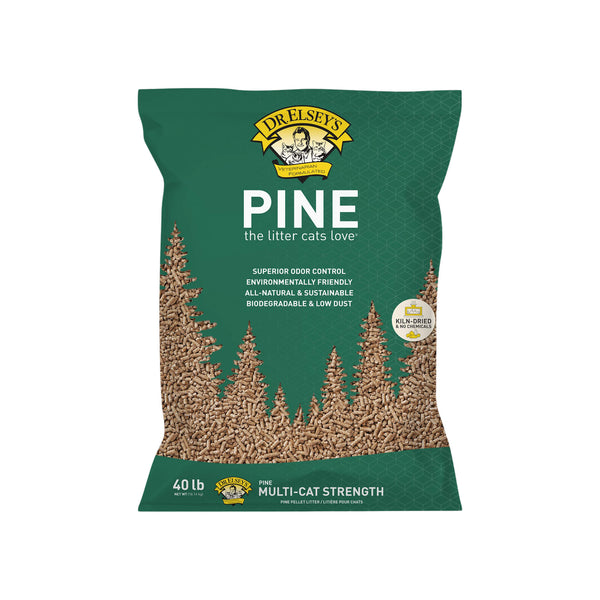 Dr. Elsey's Pine Litter Multi-Cat Strength Biodegradable Cat Litter