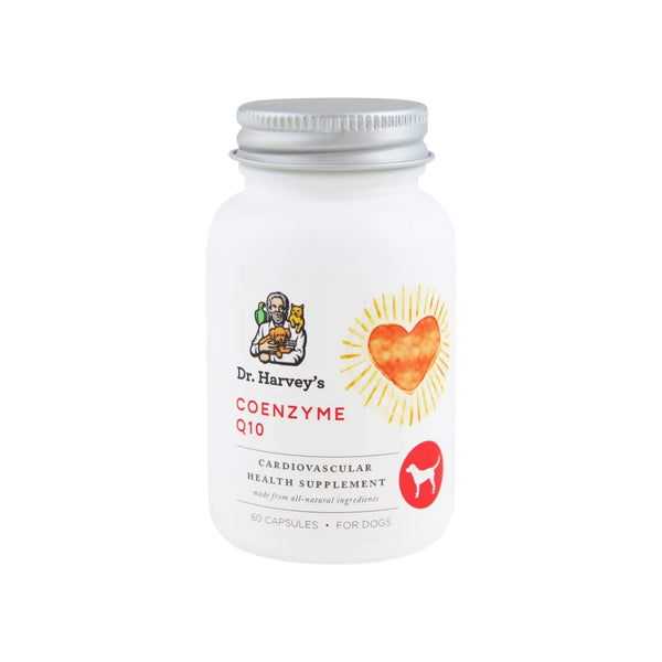 Dr. Harvey's Coenzyme Q10 Cardiovascular Health Antioxidant Supplement for Dogs Bottle Front
