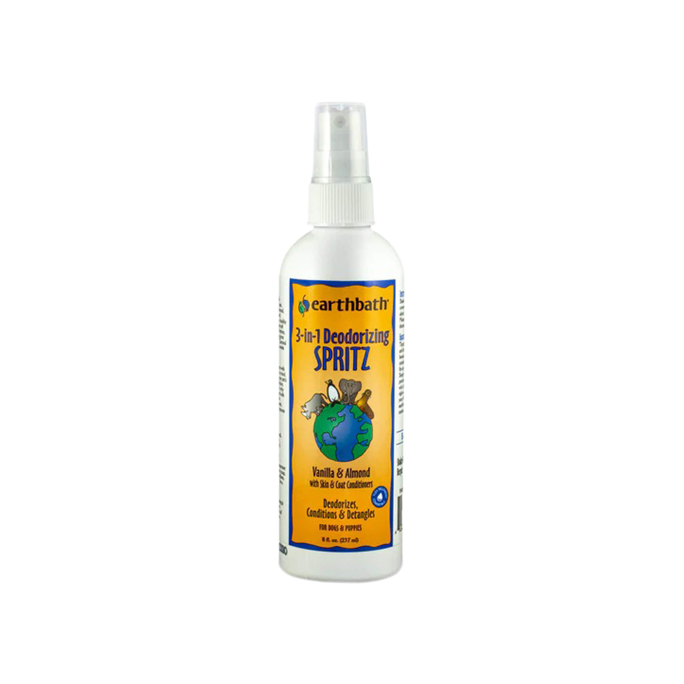 Earthbath Totally Natural Pet Care Spritz Grooming Sprays for Dogs