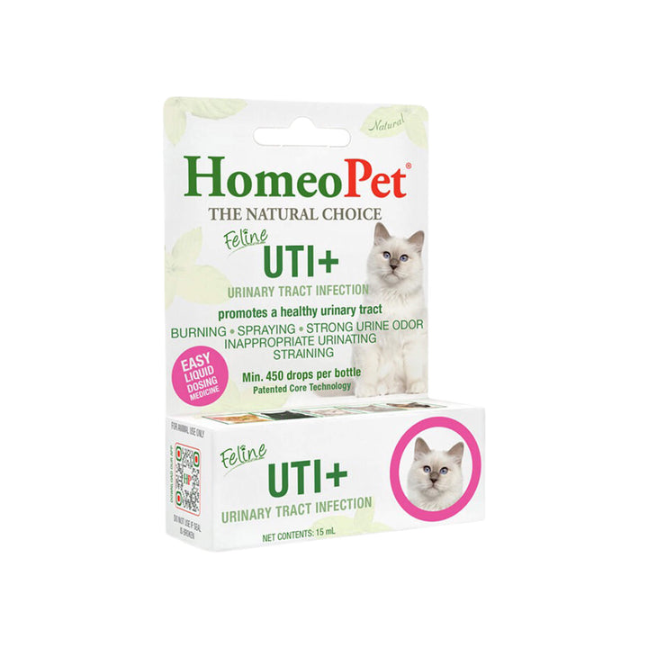 HomeoPet Feline Homeopathic UTI+ Drops for Cats