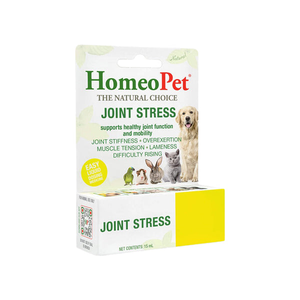 HomeoPet Homeopathic Joint Stress Mobility Support Drops for Dogs & Cats