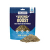 Icelandic+ Viking Boost Skin & Coat Food Topper for Dogs & Cats Front of Bag with Pile of Sprinkles