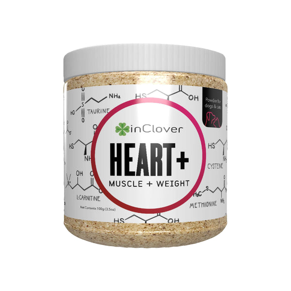 In Clover Biovibrant Heart Powder for Dogs & Cats front of package