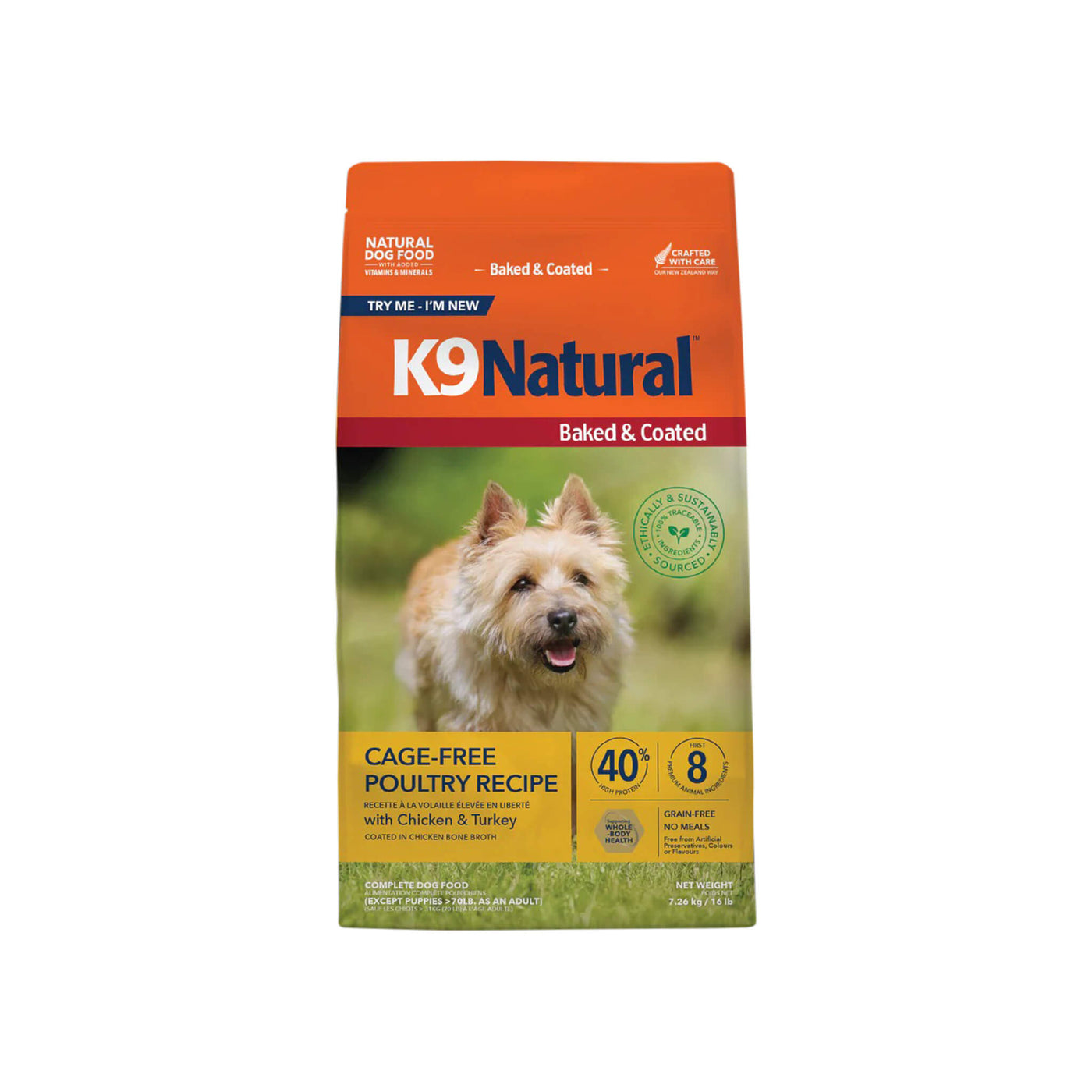 K9 Natural Baked & Coated Grain-Free Dog Food | Only Natural Pet