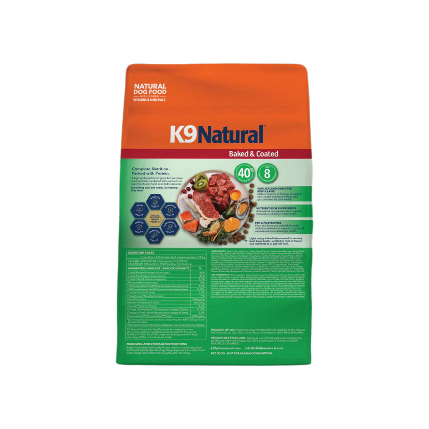 K9 Natural Baked & Coated Grain-Free Dog Food | Only Natural Pet