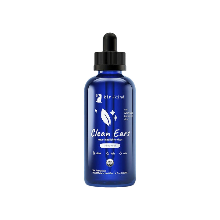 Kin + Kind Organic Ear Cleaner for Dogs