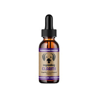 MycoDog Clarity Liquid Cognitive Support Supplement for Dogs Front of Bottle