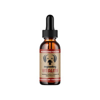 MycoDog Vitality Liquid Immune Support Supplement for Dogs Front of Bottle