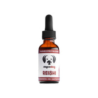 MycoDog Reishi Mushroom Tincture for Dogs Front of Bottle
