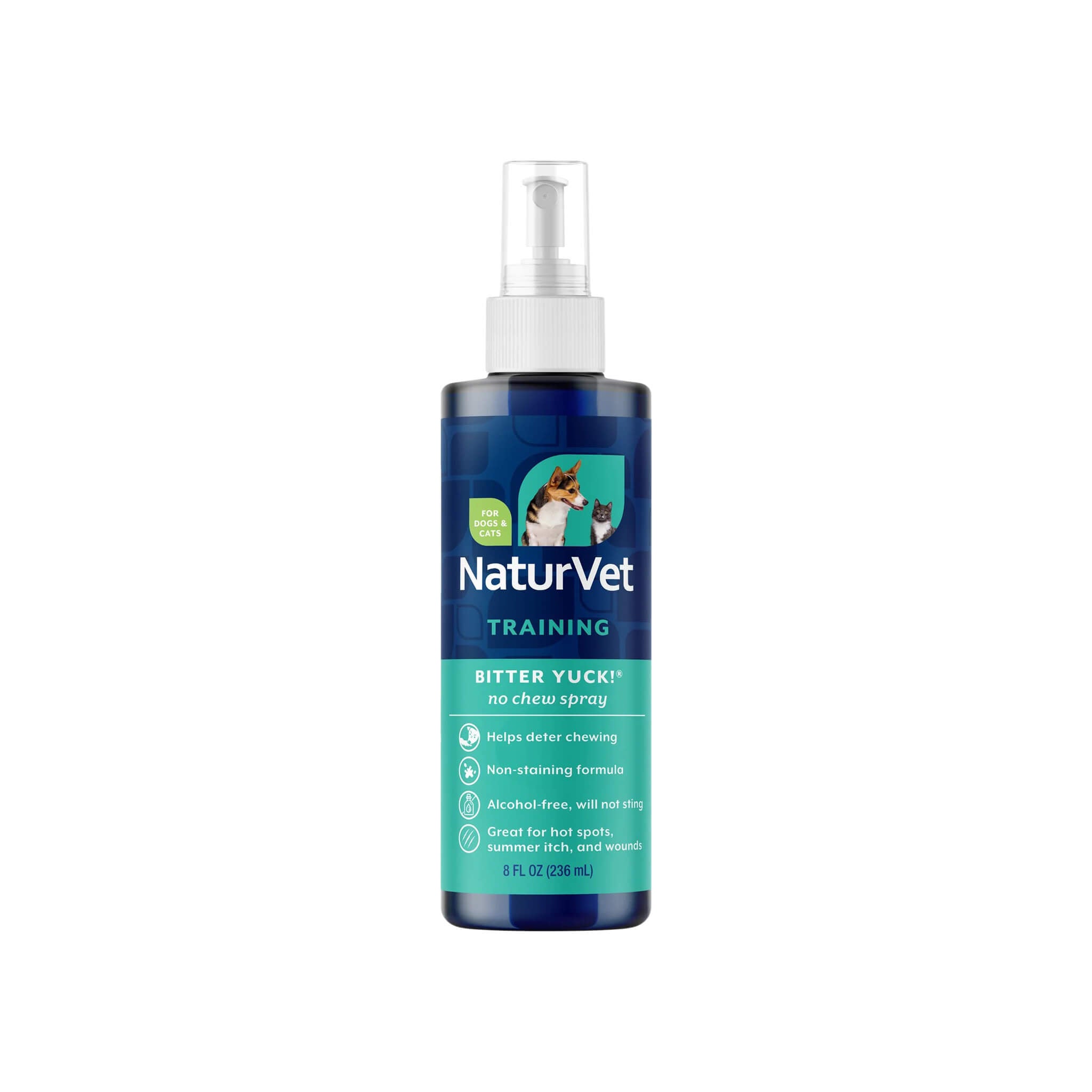 NaturVet Bitter YUCK! No Chew Spray for Dogs & Cats | Only Natural Pet