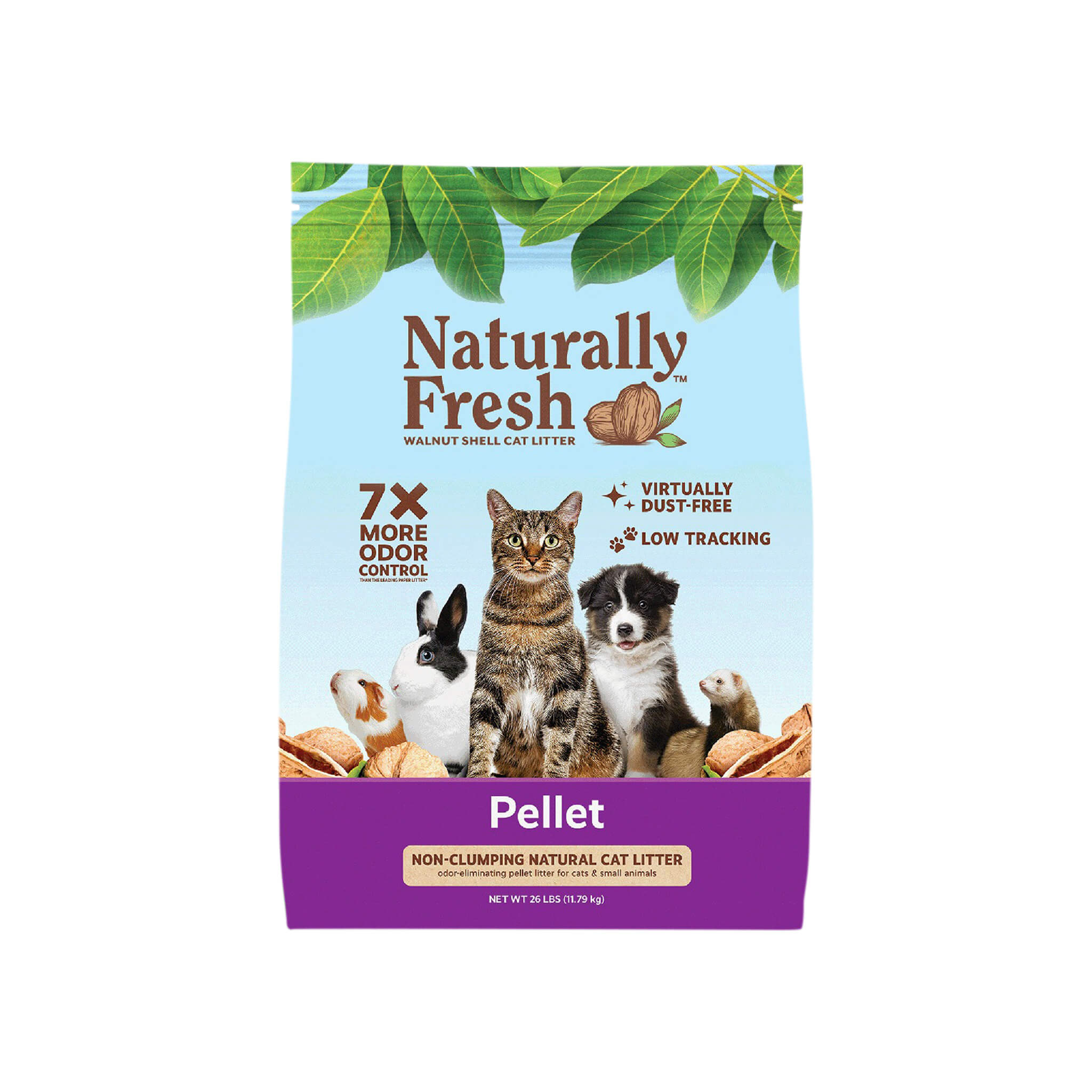 Naturally Fresh Non-Clumping Pellet Cat Litter Only Natural Pet