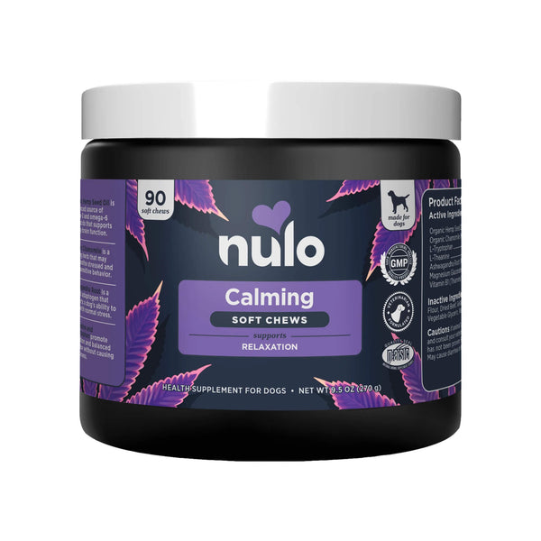 Nulo Functional Calming Soft Chew Supplements for Dogs