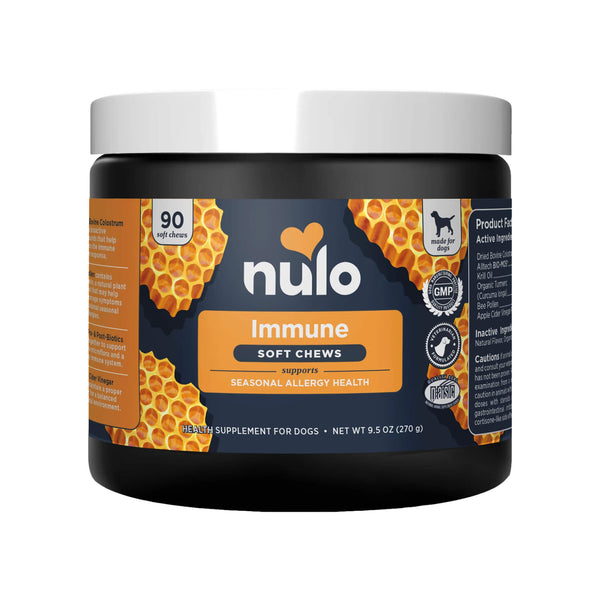 Nulo Functional Immune Soft Chew Supplements for Dogs