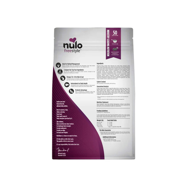 Nulo Freestyle Hairball Management Back