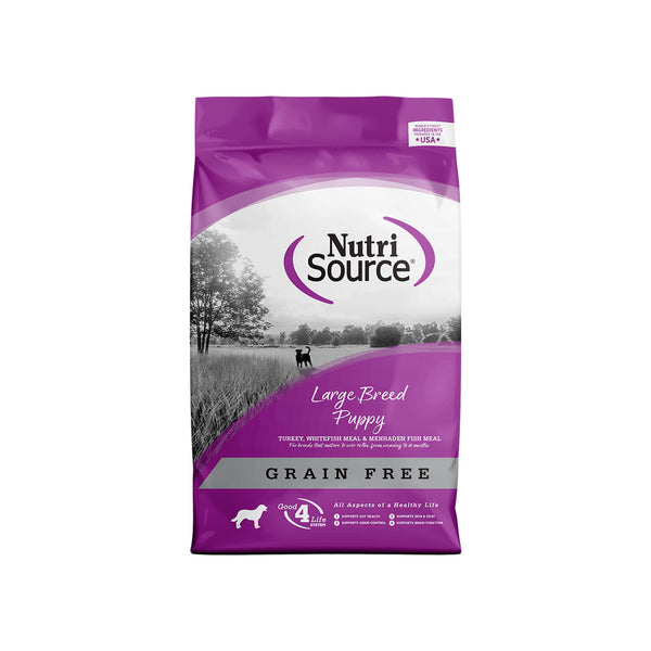 Nutrisource Grain Free Turkey & Fish Large Breed Dry Puppy Food