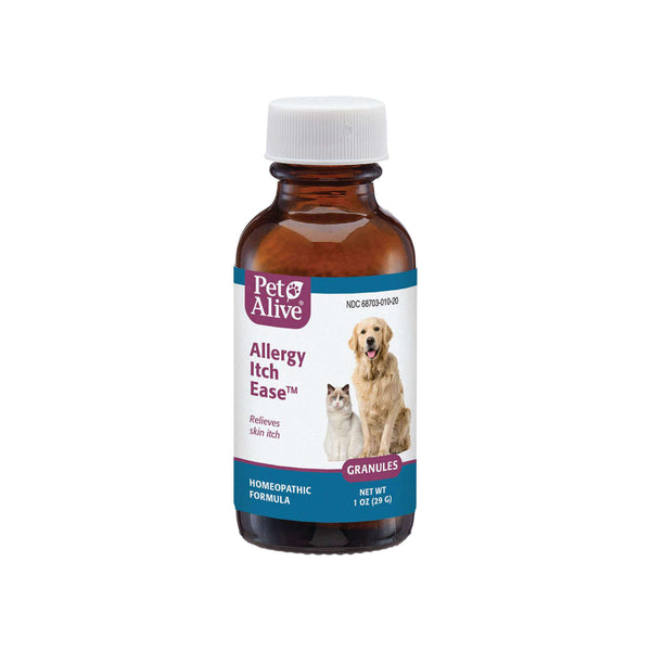 PetAlive Allergy Itch Ease Granules Bottle Front
