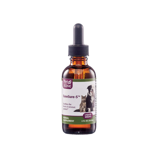 PetAlive EaseSure S Nervous System Support for Dogs & Cats Bottle Front